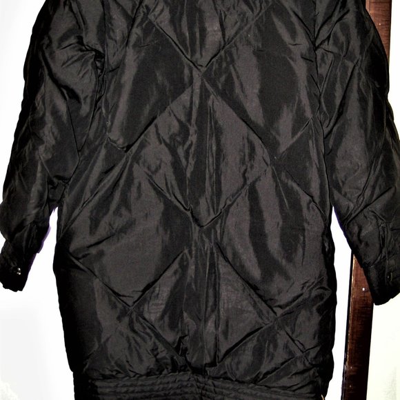 BLACK BILL BLASS CARCOAT L - Picture 3 of 3
